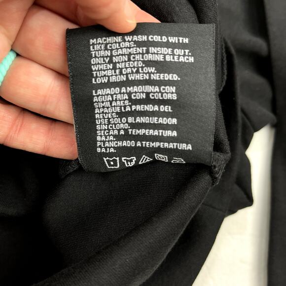 Heads Or Tails Split Skull Pullover Sweatshirt Hoodie Mens M Crown Black Gold - Picture 10 of 10